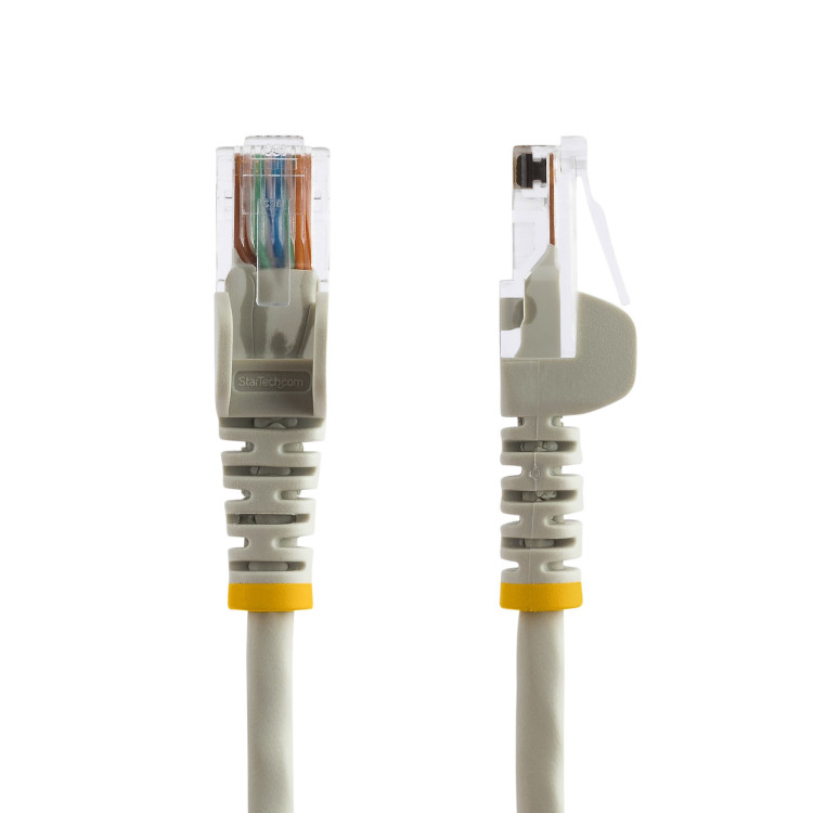 StarTech.com 45PAT5MGR cabo de rede Cinzento 5 m Cat5e U UTP (UTP)