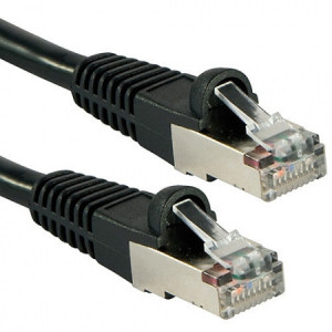 Lindy 47179 cabo de rede Preto 2 m Cat6 S FTP (S-STP)