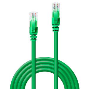 Lindy 48047 cabo de rede Verde 1 m Cat6 U UTP (UTP) 2