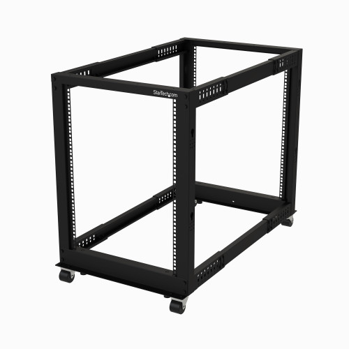StarTech.com 4POSTRACK15U armário rack 15U Rack independente para servidor Preto StarTech.com 4POSTRACK15U armário rack 15U Rack independente para servidor Preto