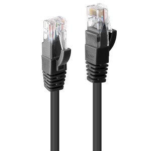 Lindy 48079 cabo de rede Preto 3 m Cat6 U UTP (UTP)
