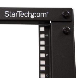 StarTech.com 4POSTRACK42 armário rack 42U Rack independente para servidor Preto 2