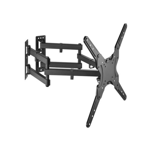 Equip 650328 Suporte de parede para TV de canto com movimento total de 23"-55” Equip 650328 Suporte de parede para TV de canto com movimento total de 23"-55”