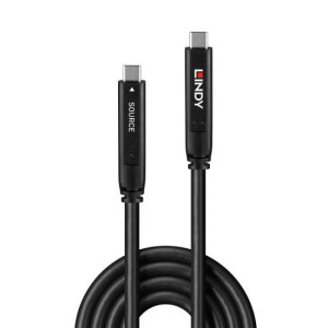 Lindy 43333 cabo USB USB 3.2 Gen 1 (3.1 Gen 1) 10 m USB C Preto 2