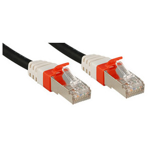 Lindy Cat.6 (A) SSTP   S FTP PIMF Premium 0.5m cabo de rede Preto 0,5 m