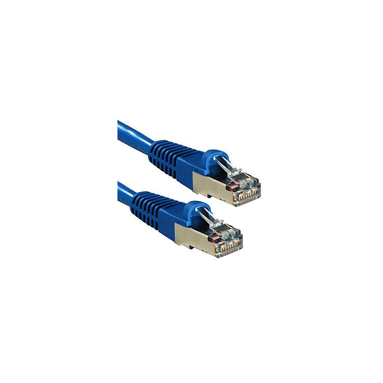 Lindy 47145 cabo de rede Azul 0,3 m Cat6a S FTP (S-STP)