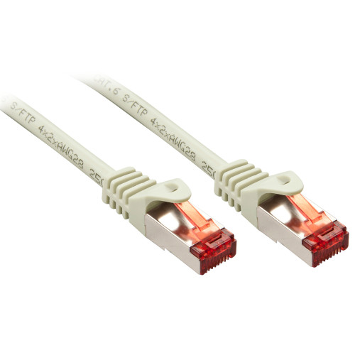 Lindy Cat.6 S FTP 2m cabo de rede Cinzento Cat6 S FTP (S-STP) Lindy Cat.6 S FTP 2m cabo de rede Cinzento Cat6 S FTP (S-STP)
