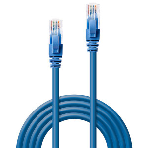 Lindy 48018 cabo de rede Azul 2 m Cat6 U UTP (UTP) 2