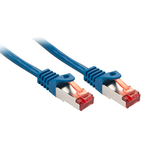Lindy Cat.6 S FTP 0.5m cabo de rede Azul 0,5 m Cat6 S FTP (S-STP) Lindy Cat.6 S FTP 0.5m cabo de rede Azul 0,5 m Cat6 S FTP (S-STP)