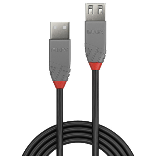 Lindy 36700 cabo USB USB 2.0 0,2 m USB A Preto, Cinzento Lindy 36700 cabo USB USB 2.0 0,2 m USB A Preto, Cinzento
