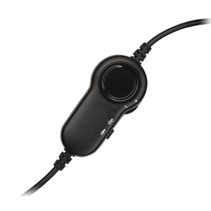 Logitech 981-000589 auscultador Auscultadores Com fios Fita de cabeça Escritório Call center Preto
