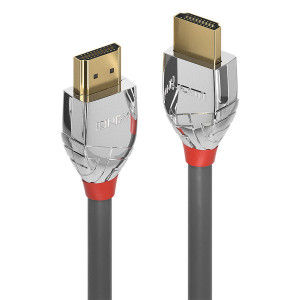 Lindy 37872 cabo HDMI 2 m HDMI Type A (Standard) Cinzento, Prateado