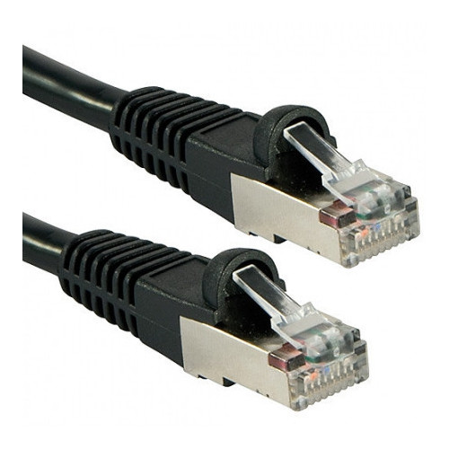 Lindy 47176 cabo de rede Preto 0,5 m Cat6 S FTP (S-STP) Lindy 47176 cabo de rede Preto 0,5 m Cat6 S FTP (S-STP)