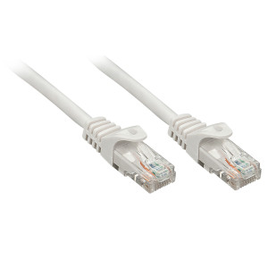 Lindy RJ-45 RJ-45 Cat6 5m cabo de rede Cinzento U UTP (UTP)