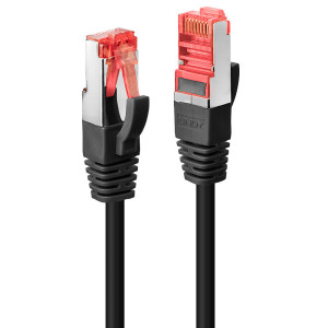 Lindy 47780 cabo de rede Preto 3 m Cat6 S FTP (S-STP)