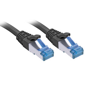 Lindy 47415 cabo de rede Preto 3 m Cat6a S FTP (S-STP)