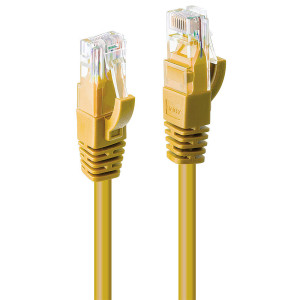 Lindy 48063 cabo de rede Amarelo 2 m Cat6 U UTP (UTP)