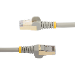 StarTech.com 6ASPAT1MGR cabo de rede Cinzento 1 m Cat6a U FTP (STP) 2