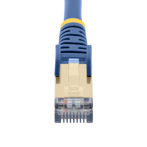 StarTech.com C6ASPAT10BL cabo de rede Azul 3 m Cat6a U FTP (STP) StarTech.com C6ASPAT10BL cabo de rede Azul 3 m Cat6a U FTP (STP)
