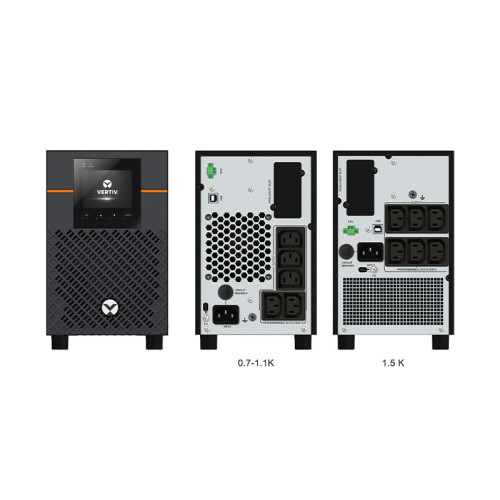 Vertiv Liebert EDGE-1500IMT UPS Linha interativa 1,5 kVA 1350 W 5 tomada(s) CA Vertiv Liebert EDGE-1500IMT UPS Linha interativa 1,5 kVA 1350 W 5 tomada(s) CA