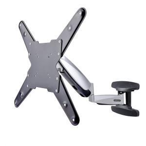 StarTech.com FHA-TV-WALL-MOUNT suporte para TV 139,7 cm (55") Preto, Prateado