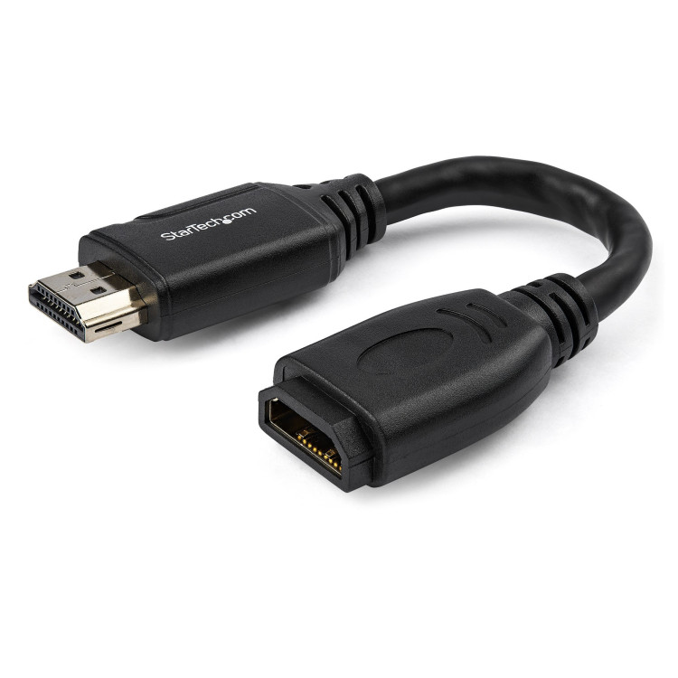 StarTech.com HD2MF6INL cabo HDMI 0,152 m HDMI Type A (Standard) Preto