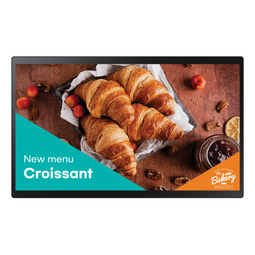 Samsung QB24C-T Plasma digital 61 cm (24") LED Wi-Fi 250 cd m² Full HD Preto Ecrã táctil Processador built-in Tizen 7.0 16 7 Samsung QB24C-T Plasma digital 61 cm (24") LED Wi-Fi 250 cd m² Full HD Preto Ecrã táctil Processador built-in Tizen 7.0 16 7