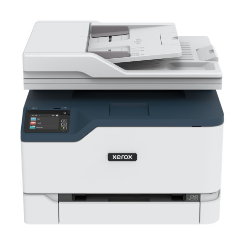 Xerox C235 A4 22ppm Sem fios Cópia Impressão Digitalização Fax PS3 PCL5e 6 ADF 2 bandejas Total 251 folhas Xerox C235 A4 22ppm Sem fios Cópia Impressão Digitalização Fax PS3 PCL5e 6 ADF 2 bandejas Total 251 folhas