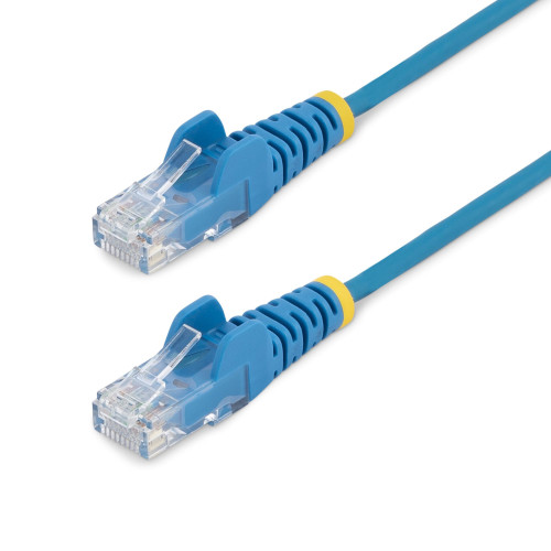 StarTech.com N6PAT200CMBLS cabo de rede Azul 2 m Cat6 U UTP (UTP) StarTech.com N6PAT200CMBLS cabo de rede Azul 2 m Cat6 U UTP (UTP)