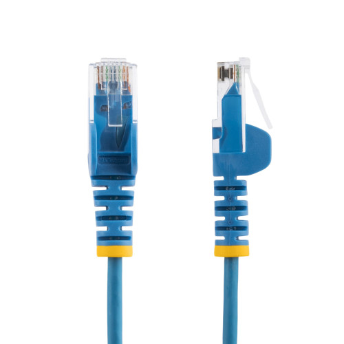 StarTech.com N6PAT200CMBLS cabo de rede Azul 2 m Cat6 U UTP (UTP) StarTech.com N6PAT200CMBLS cabo de rede Azul 2 m Cat6 U UTP (UTP)