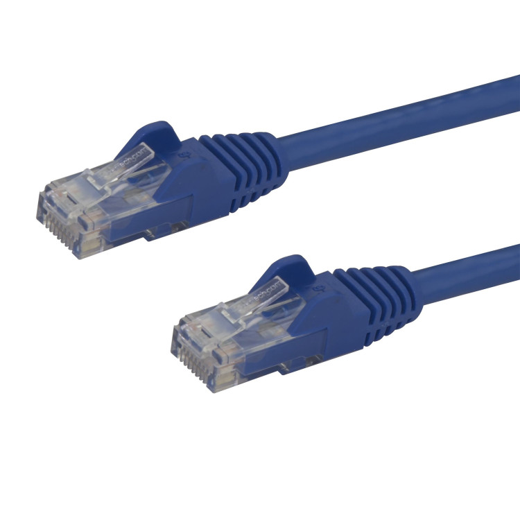StarTech.com N6PATC1MBL cabo de rede Azul 1 m Cat6 U UTP (UTP)
