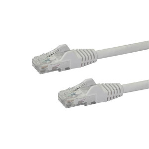 StarTech.com N6PATC2MWH cabo de rede Branco 2 m Cat6 U UTP (UTP)