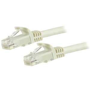 StarTech.com N6PATC5MWH cabo de rede Branco 5 m Cat6 U UTP (UTP)