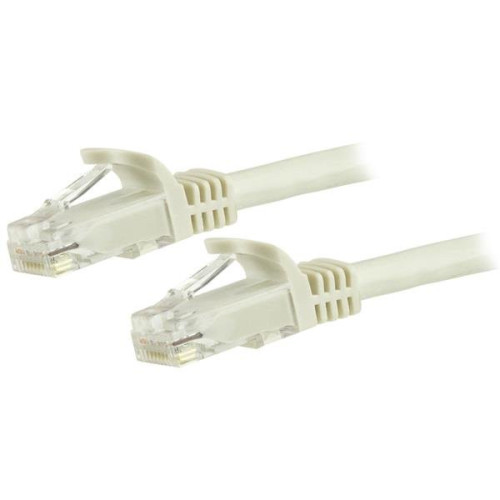 StarTech.com N6PATC5MWH cabo de rede Branco 5 m Cat6 U UTP (UTP) StarTech.com N6PATC5MWH cabo de rede Branco 5 m Cat6 U UTP (UTP)