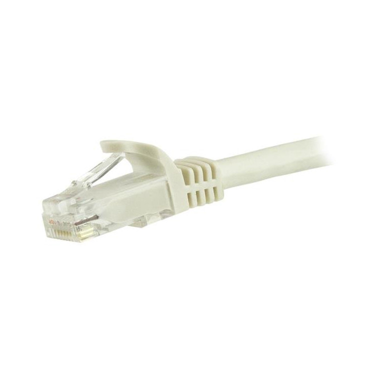 StarTech.com N6PATC5MWH cabo de rede Branco 5 m Cat6 U UTP (UTP)