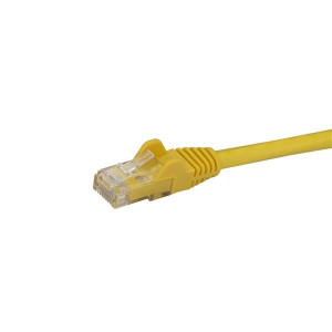 StarTech.com N6PATC1MYL cabo de rede Amarelo 1 m Cat6 U UTP (UTP) 2