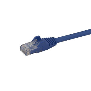 StarTech.com Cabo de ligação Cat6 com conectores RJ45 snagless - 3 m, azul 2
