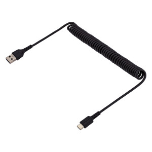 StarTech.com R2ACC-1M-USB-CABLE cabo USB USB 2.0 USB A USB C Preto 2