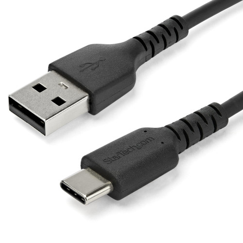 StarTech.com RUSB2AC2MB cabo USB USB 2.0 2 m USB A USB C Preto StarTech.com RUSB2AC2MB cabo USB USB 2.0 2 m USB A USB C Preto