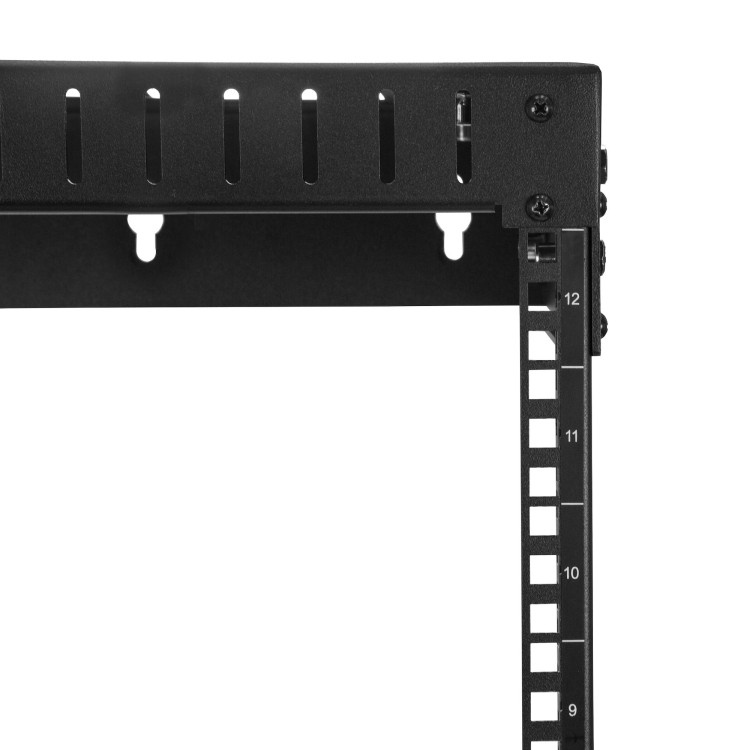 StarTech.com RK12WALLOA armário rack 12U Rack de pendurar na parede Preto