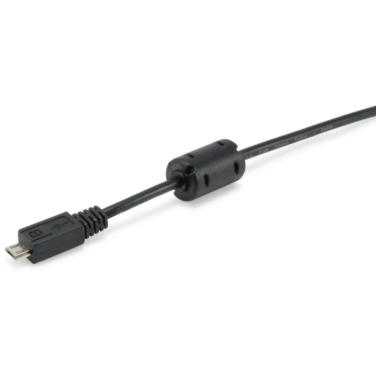 Equip 128551 Cabo USB 2.0 Tipo A para Micro-B, 1,8 m , Preto