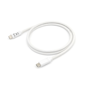 Equip 128361 Cabo USB 3.2 Gen 1 C para C, M M , 1,0 m, PD 60W, 5 Gbps, branco 2