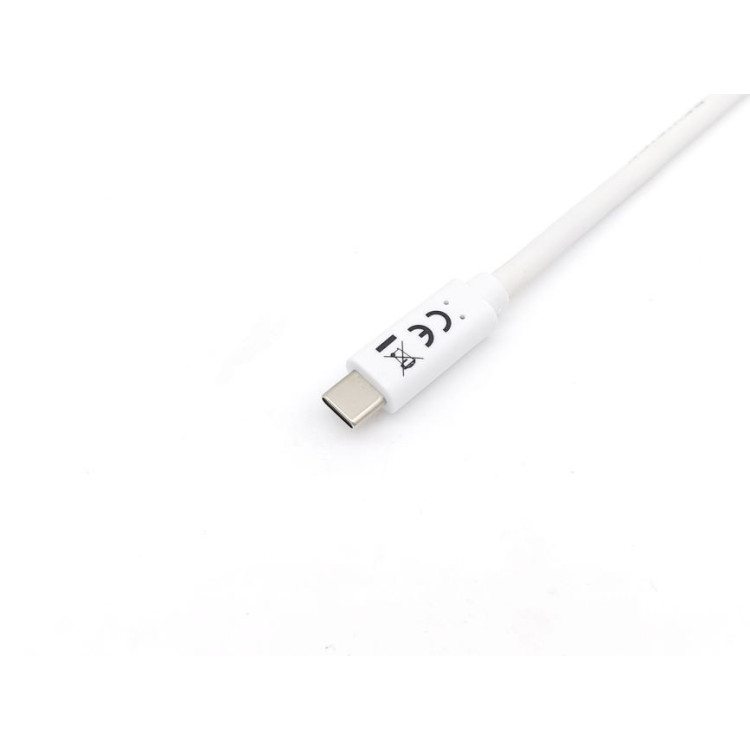 Equip 128362 Cabo USB 3.2 Gen 1 C para C, M M, 2,0 m, PD 60W, 5 Gbps, branco
