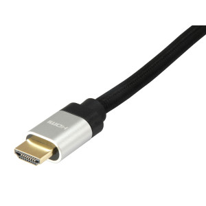 Equip 119385 Cabo HDMI 2.1 de ultra-alta velocidade, 10 m, 8K 60Hz, 4K 120Hz 2