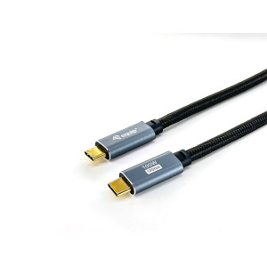 Equip 128357 Cabo USB 3.2 Gen 2 C para C, M M, 2,0 m, PD100W , 4K 60 Hz, 10 Gbps, preto 2