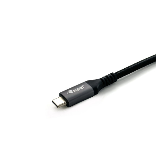 Equip 128370 Cabo de extensão USB 3.2 Gen 2 C para C, M F, 0,5 m, 4K 60 Hz, 10 Gbps, preto Equip 128370 Cabo de extensão USB 3.2 Gen 2 C para C, M F, 0,5 m, 4K 60 Hz, 10 Gbps, preto