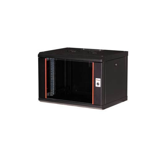 Equip EPM-07-6045-B-CBAA armário rack 7U Rack de pendurar na parede Preto