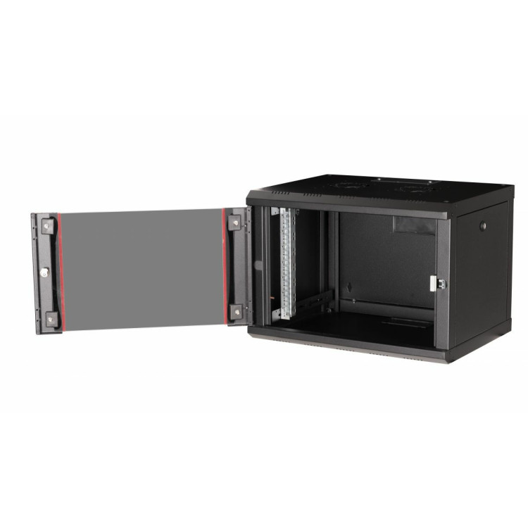 Equip EPM-07-6045-B-CBAA armário rack 7U Rack de pendurar na parede Preto