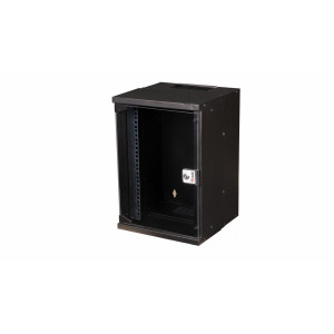 Equip EWM-09-3030-B armário rack 9U Rack de pendurar na parede Preto