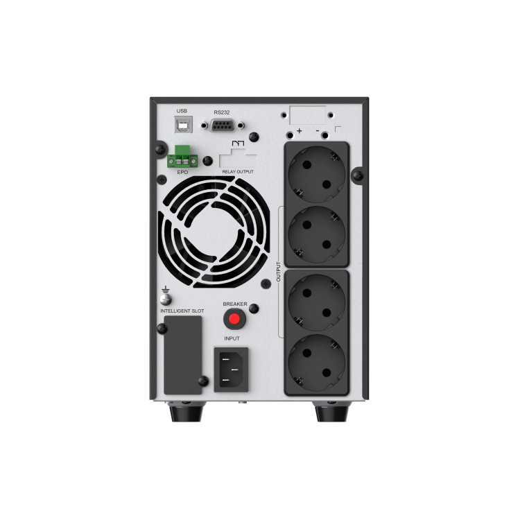 Conceptronic ZEUS52ES2K UPS Dupla conversão (Online) 2 kVA 1800 W 4 tomada(s) CA